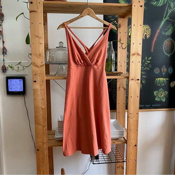 Patagonia Orange Amber Dawn Dress - Picture 3 of 14